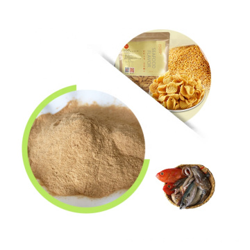 Composite  seafood powder made from fish meal, shellfish powder and shrimp powder